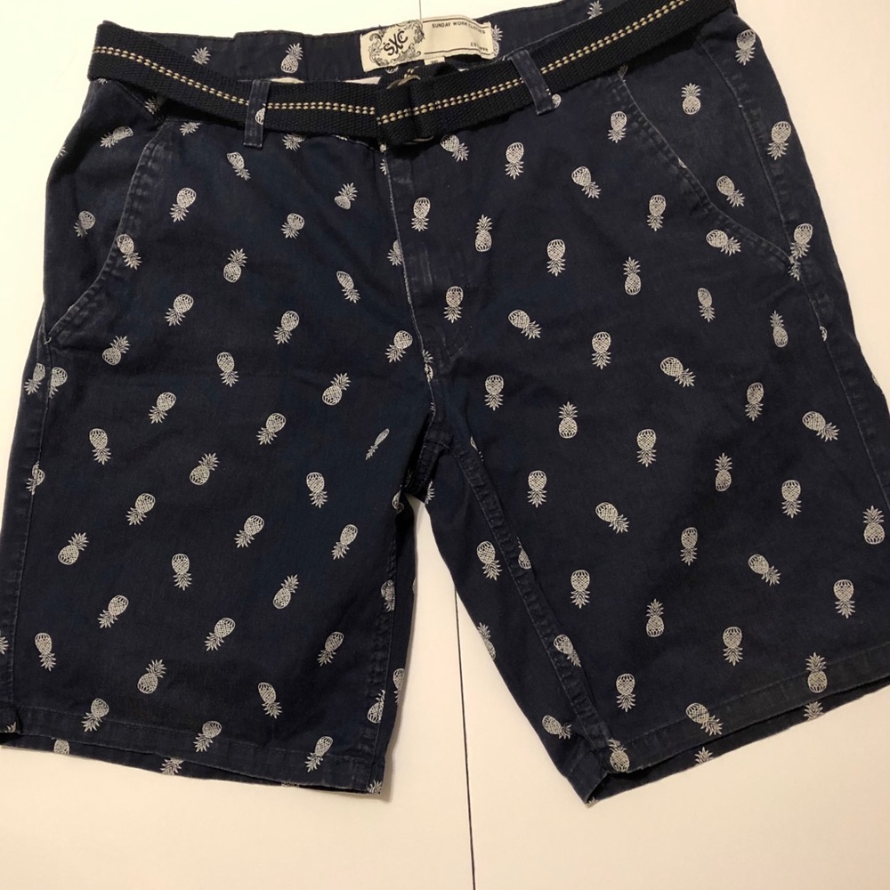 SWC Casual Cool Men’s Navy Shorts 36W
